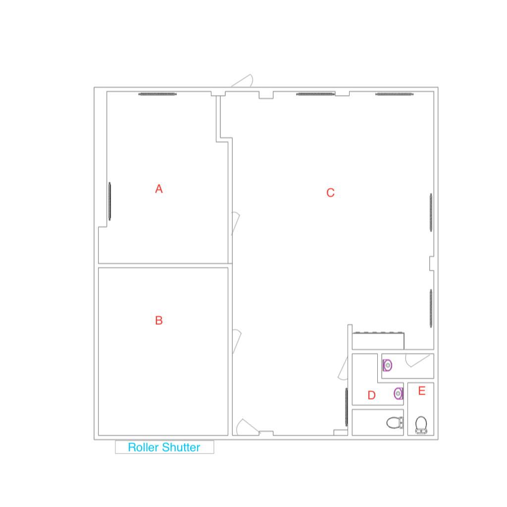 Unit 2D Floorplan - Fusion 360 Model